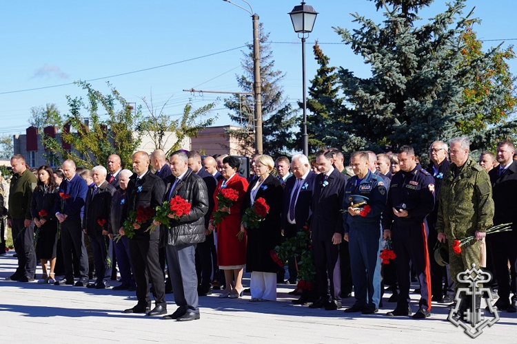 В Курске росгвардейцы приняли участие в памятных мероприятиях ко Дню города