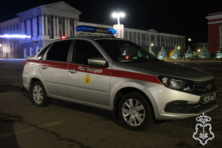 В Курской области росгвардейцы за прошедшую неделю совершили 215 выездов по сигналу «тревога»