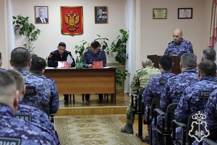 В Управлении вневедомственной охраны Росгвардии по Курской области подвели итоги работы за 2025 год