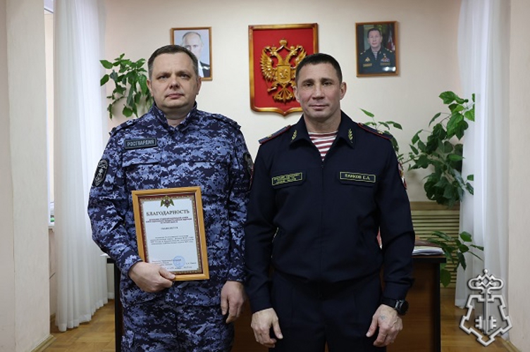 В Управлении вневедомственной охраны Росгвардии по Курской области подвели итоги работы за 2025 год