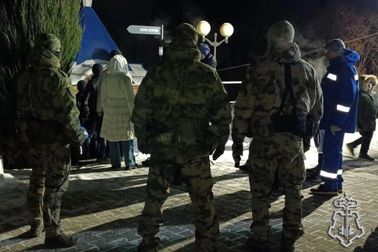 В Курской области росгвардейцы обеспечили безопасность мероприятий в Крещение Господне