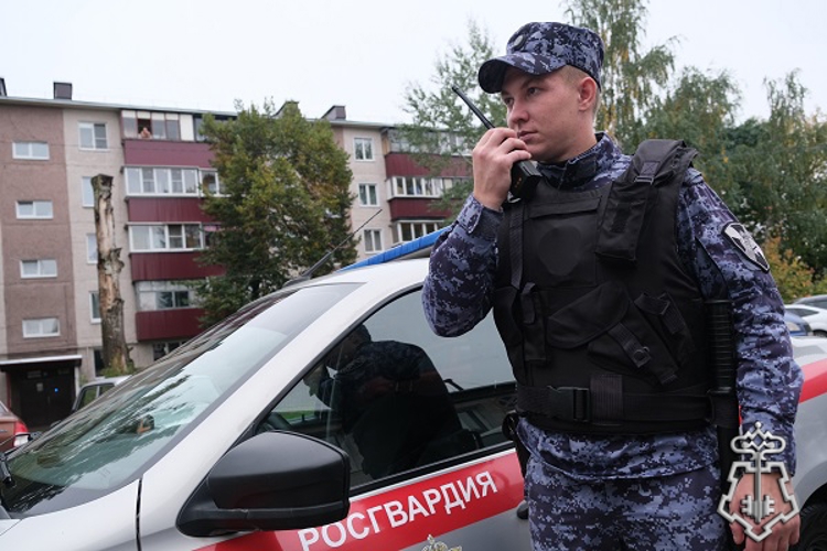 В Курске росгвардейцы задержали женщину, подозреваемую в нанесении ножевого ранения супругу (видео)